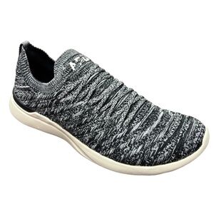 NWT APL TechLoom Wave Black Pristine Melange Athletic Running Sneakers Mens 11 M